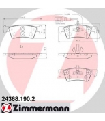 ZIMMERMANN - 243681902 - Тормозные колодки