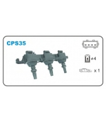 JANMOR - CPS35 - CPS35_катушка зажиг. Citroen Xantia/XM/Peugeot 406/605 ES9J4 3 0 89