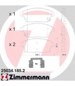 ZIMMERMANN - 250341852 - Тормозные колодки