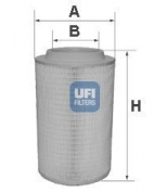 UFI - 2762500 - Фильтр воздушный