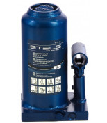 STELS 51141 Домкрат гидравлический бутылочный телескопический, 6 т, h подъема 190-480 мм. Stels