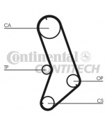 CONTITECH - CT647 - "116з.ремень ГРМ R18, R20, Trafic;  Regata, Ritmo,"