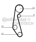 CONTITECH - CT679 - Ремень зубчатый CT679