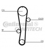 CONTITECH - CT942K1 - Комплект ремня ГРМ CT942K1 Contitech