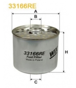 WIX FILTERS - 33166RE - фильтр топливный