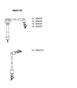 BREMI - 3A00116 - К-кт в/в проводов mitsubi 2.0/2.4i