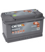 DETA - DA900 - Аккумулятор DETA SENATOR3 CARBON BOOST 12V 90AH 720A ETN 0(R+) B13 315x175x190mm 20.7kg