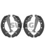 SWAG - 30907013 - Колодки тормозные барабанные, комплект