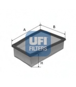 UFI 3040700 Фильтр воздушный катридж прямоуголь...