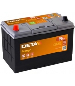 DETA - DB955 - Аккумулятор DETA POWER 12V 95AH 720A ETN 1(L+) Korean B1 306x173x222mm 23kg