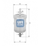 UFI - 3102800 - 31.028.00 Фильтр топливный