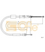 COFLE - 3217 - Трос, стояночная тормозная система