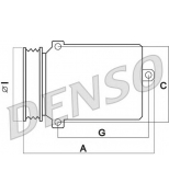 DENSO - DCP02064 - Компрессор кондиционера Audi A5