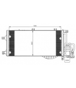 NRF - 35528 - Радиатор кондиционера