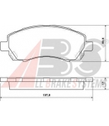 ABS - 37163 - Комплект тормозных колодок, диско