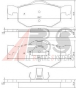 ABS - 37255 - Комп  дисковых торм  колодок