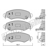 FRITECH - 3481 - Колодки тормозные дисковые передние (BCH) Opel Agila A 1.0i,