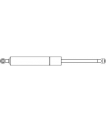 HANS PRIES/TOPRAN - 400658 - 400658HP-586_амортизатор задней двери! MB S210 96-03