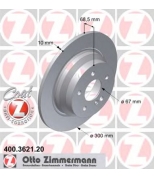 ZIMMERMANN 400362120 Тормозной диск: w 211 / 212 / 218 задний