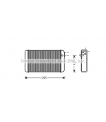 AVA - OLA6116 - Радиатор отопителя