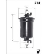 MECAFILTER - ELE6079 - Фильтр топливный