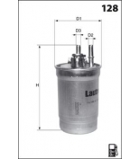 MECAFILTER - ELG5251 - Фильтр топливный: Doblo/Palio/Punto/Strada/99- /1.9D