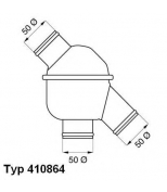 WAHLER - 41086479D0 - Термостат ГРУЗОВОЙ