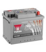 YUASA - YBX5027 - Silver High Performance аккумулятор 12V 62Ah 600A ETN 0(R+) B3/B4 243x175x190 16,1kg