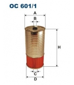 FILTRON - OC6011 - Фильтр масляный OC601/1