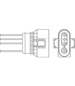 BERU - OZH086 - Датчик кислорода AUDI/VW A6/PASSAT/GOLF 4 контактн