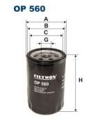 FILTRON - OP560 - Фильтр масляный OP 560