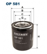 FILTRON - OP581 - Фильтр масляный OP 581