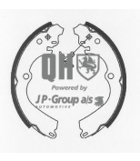 JP GROUP - 4663900119 - Комплект тормозных колодок