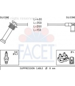 FACET - 47242 - Провода зажигания (к-т)