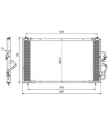 NRF - 35153 - Конденсатор, кондиционер