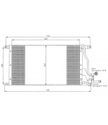 NRF - 35400 - Радиатор