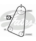 GATES - 5030 - Ремень зубчатый 5030 104 x 15 (8595-15030)