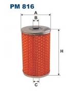 FILTRON - PM816 - Фильтр топливный PSA/RENAULT