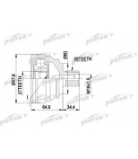 PATRON - PCV1230 - ШРУС наружн к-кт VW: TRANSPORTER Т4 7.94-