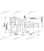 PATRON - PCV1365 - ШРУС наружн к-кт [Без ABS] SUZUKI: BALENO 95 - 02, BALENO Наклонная задняя часть 95 - 02, BALENO универсал 96 - 02