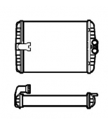 NRF - 53552 - Радиатор отопителя: C208/W210/S210/95-03/2.0D/2.0/2.2D/2.3/2.4/2.5D/2.7D/2.8/3.0D/3.0/3.2/4.2/4.3/5...