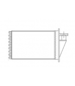 NRF - 53565 - радиатор отопителя салона