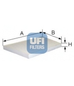 UFI - 5309500 - Фильтр салона
