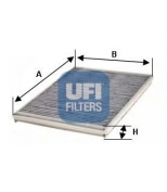 UFI - 5414500 - Фильтр салона carbon