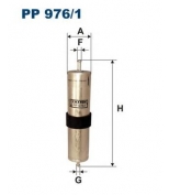 FILTRON - PP9761 - Фильтр топливный X5(E53)  MINI One D(R50/53)