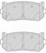 FERODO - FSL1569 - Комплект тормозных колодок, диско
