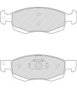 FERODO - FSL4035 - FSL4035 Тормозные колодки дисковые