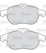 VALEO - 598678 - Комплект тормозных колодок