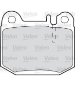 VALEO - 598719 - Комплект тормозных колодок, диско