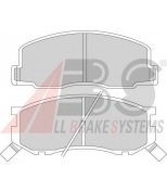 ABS - 361751 - Комплект тормозных колодок, диско
